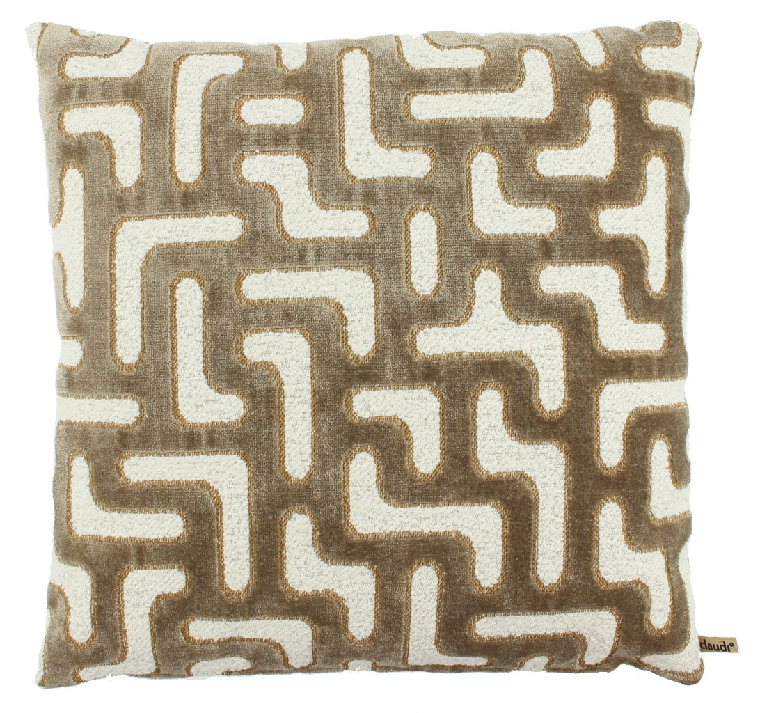 Claudi Kussen- Blanka- 45x45- Taupe