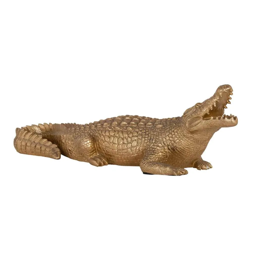 Richmond - Deco Krokodil Klein - Goud