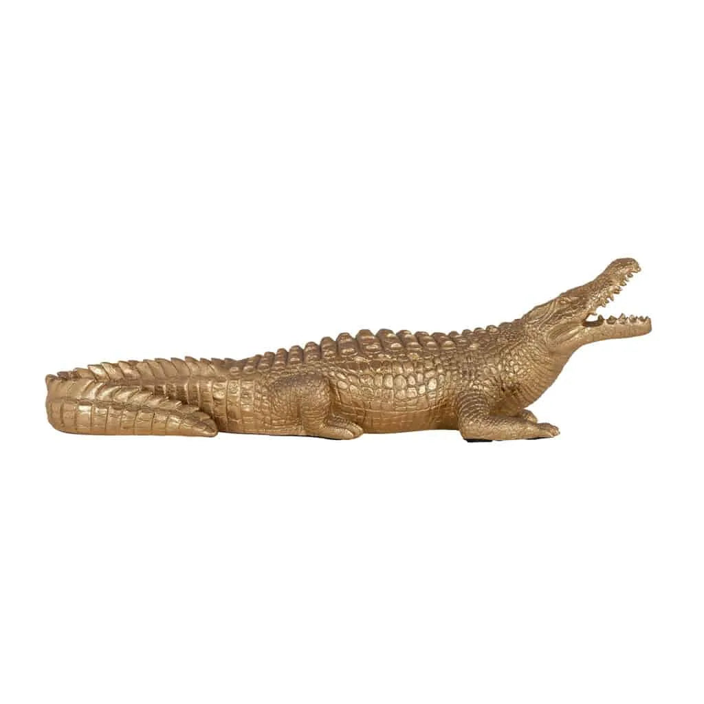 Richmond - Deco Krokodil Klein - Goud