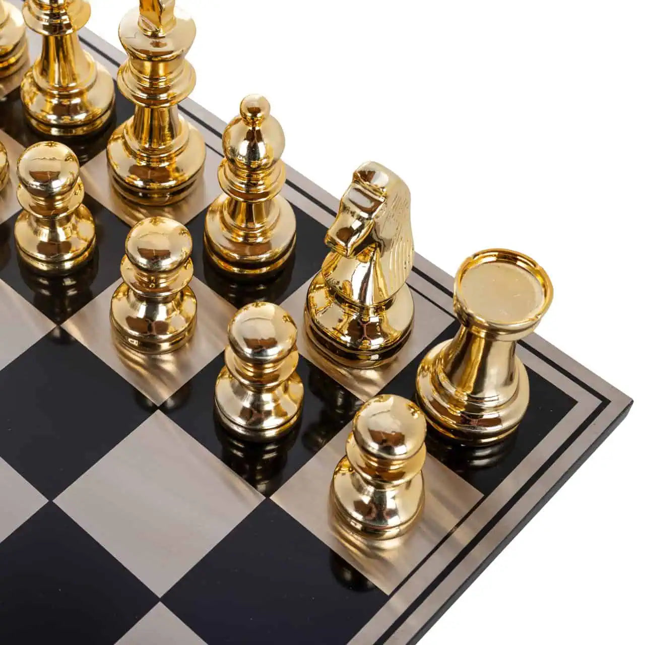 Richmond – Saray chessboard - Black/Gold